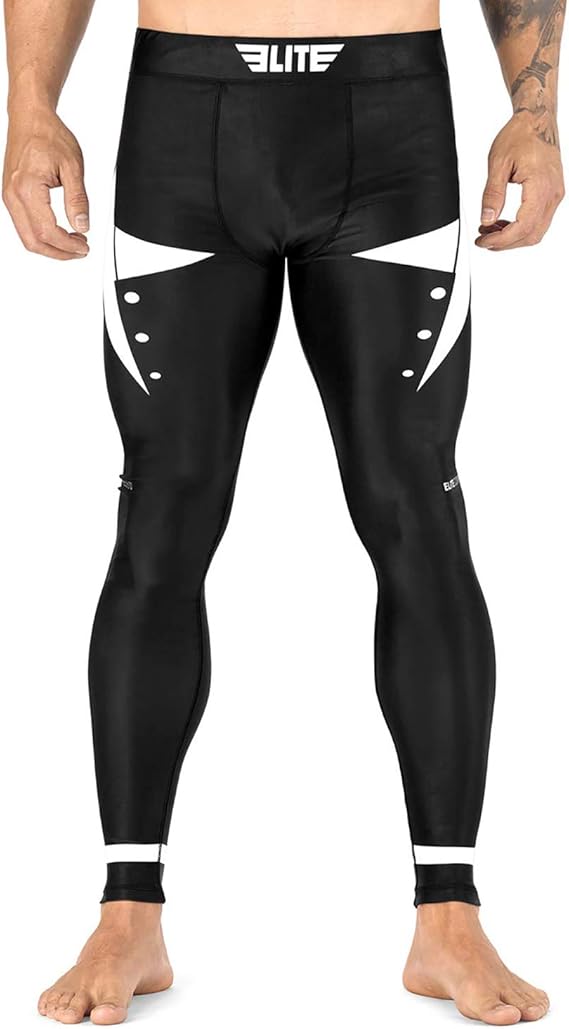 Men’s BJJ Spats Leggings Tights, Elite Sports best Jiu