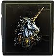 Eclipse Mystical Unicorn Design Crushproof Metal Cigarette Case, Kings, 3102BFairy