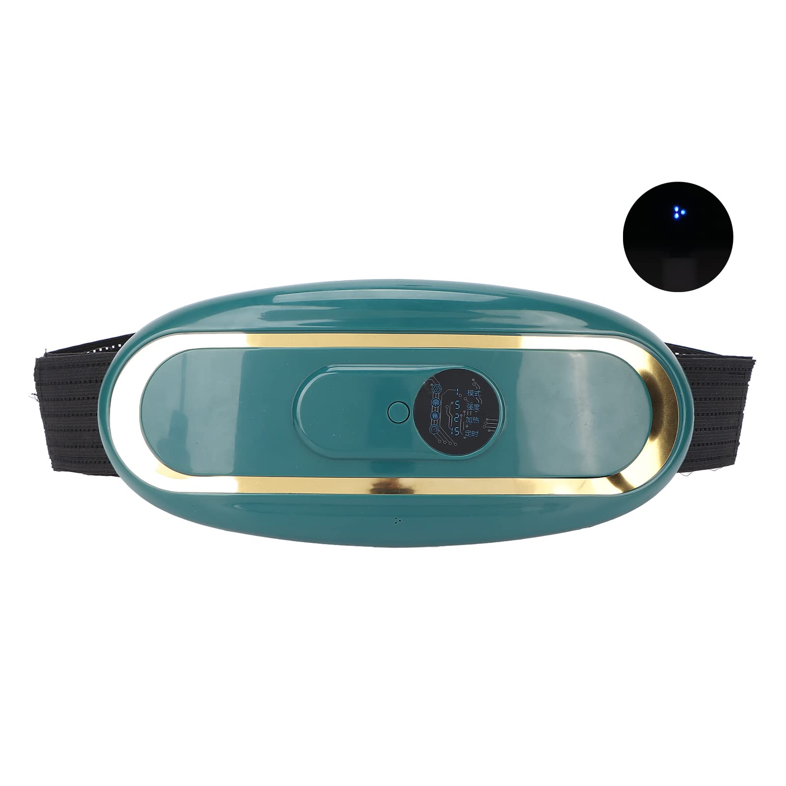 Waist Massage Slimming Belt, Portable Size, Promotes Metabolism, Body Course, High Frequency Vibration, Electric Heated Waist Belt, Adjustable Modes for Home Use