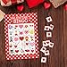 DISTINCTIVS Valentine's Day Bingo Game for Kids - 24 Players