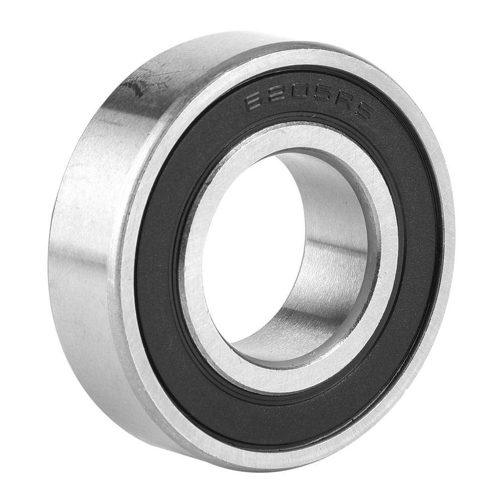 Deep Groove Ball Bearings,10Pcs 6205-2RS High Speed Double-Sided Seal Deep Groove Raceway Ball Bearing 25x 52x 15mm