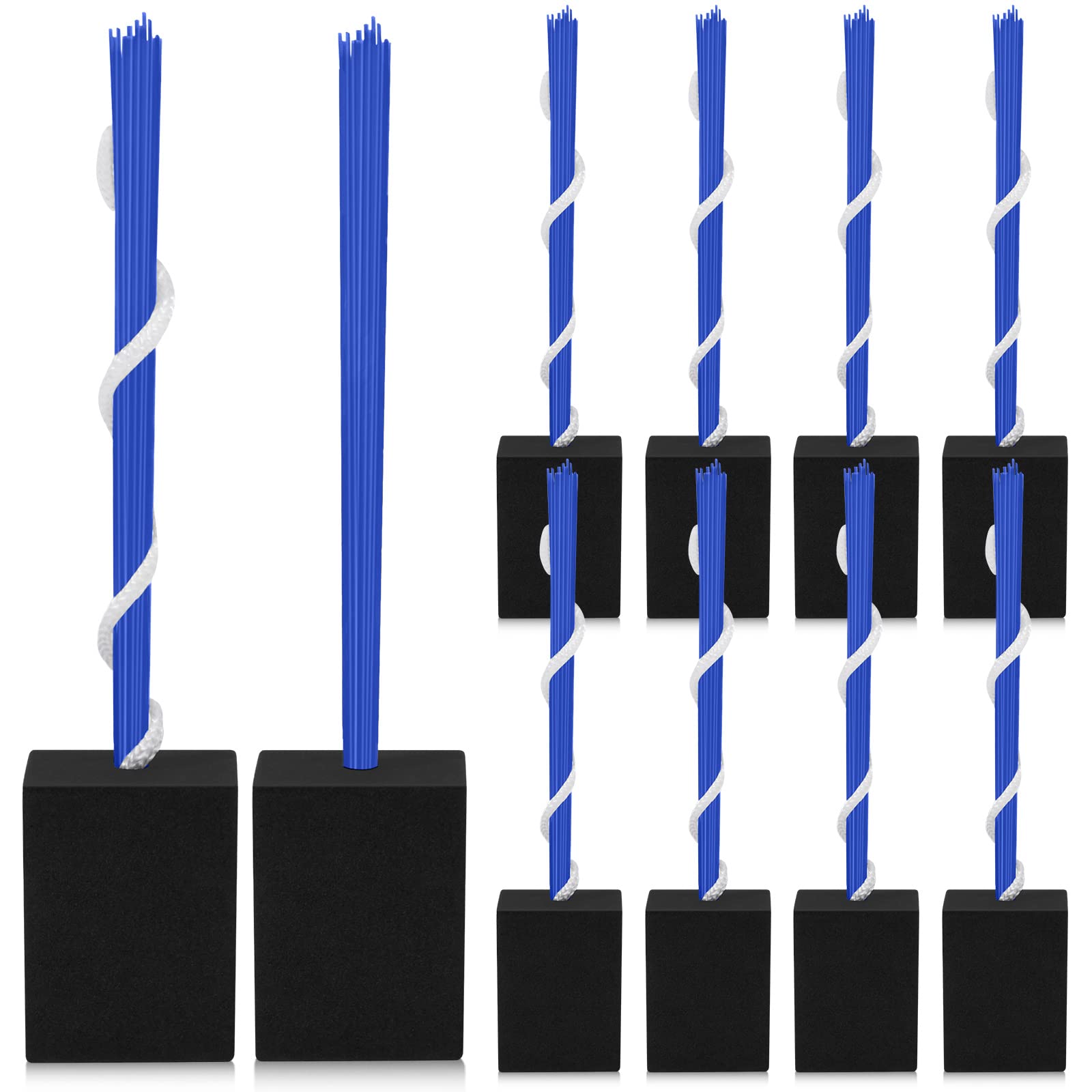Photo 1 of Deekin 4 Pcs Base Plugs Anchor Base Plugs Baseball Field Maintenance Equipment Baseball Accessories for Baseball Field (Blue)