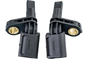 RUIZURE Front ABS Wheel Speed Sensor Left & Right fit for VW Passat Jetta Tiguan Beetle GTI EOS Golf CC, Audi A3 TT 2006 2007 2008 2009 2010 2011 2012 2013 2014 2015 2016 2017 2018