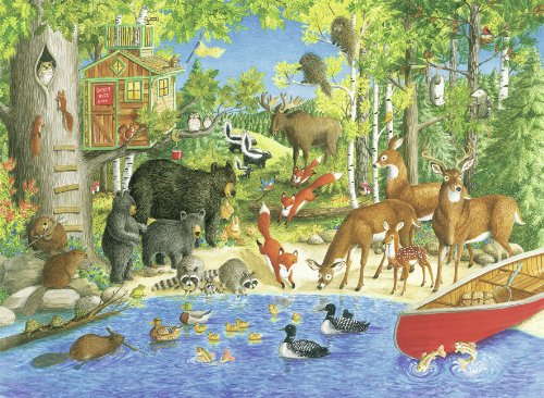 Ravensburger Woodland Friends Puzzle (200-Piece)