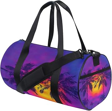 tropical duffle bag