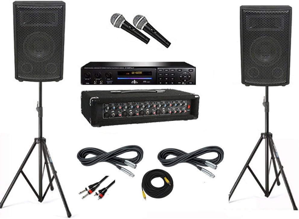 STARSINGER Karaoke Machine/Player with Amplifier & Speakers (Klubpack8)