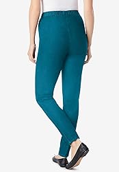 Woman Within Plus Size Petite Fineline Denim