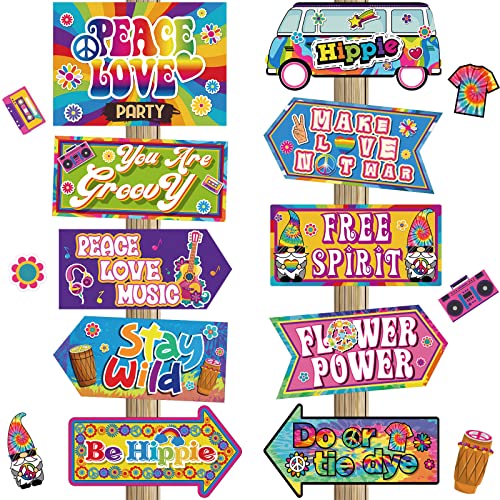 60's Party Decorations Hippie Party Decorations Groovy Party Decor