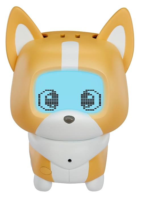 MGA Entertainment Pixel Petz - Corgi - Interactive Digital Pet Dog - Suitable for Children Ages 4+