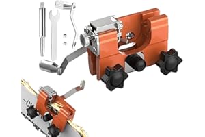 Chainsaw Sharpening Jig - Maintenance Tool, Hand Crank Chain Saw Sharpener, Woodworking Garden Circular Equipment, Precision 