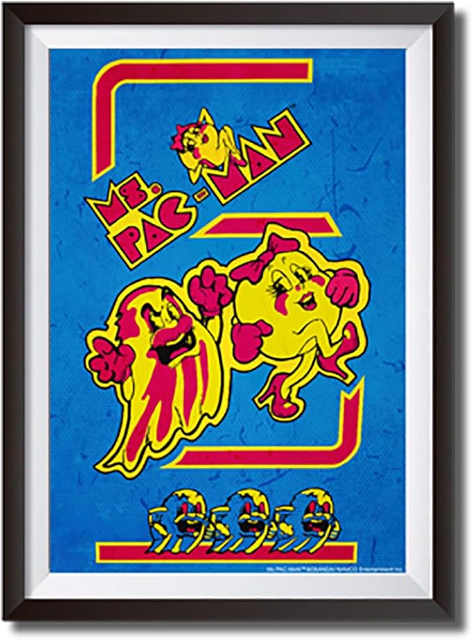 Namco Ms. PacMan Wall Art Clothing