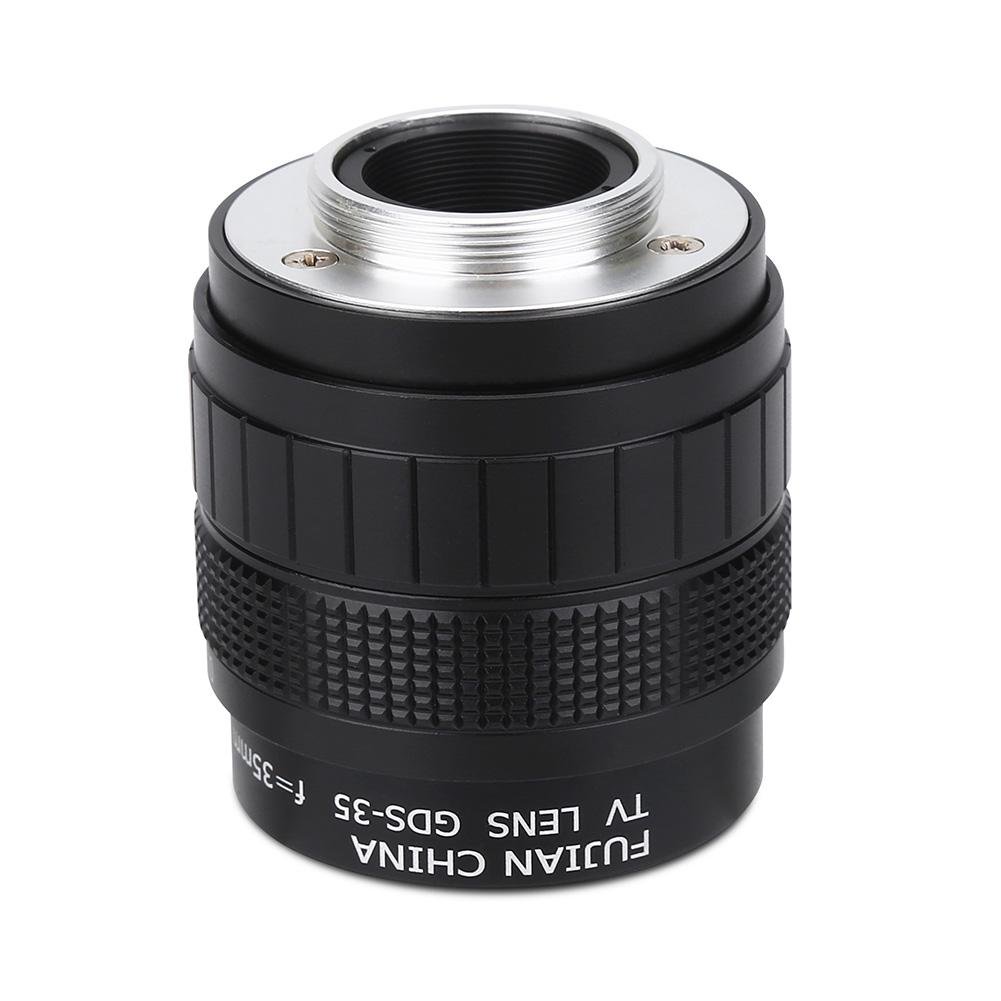 Camera Lens 35mm f/1.7 Closed Circuit TV Television Lens Photography Camera Accessory for C Mount