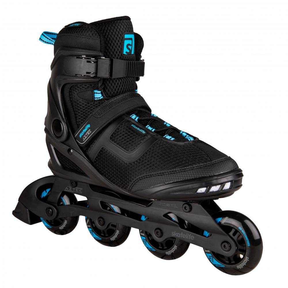 Skatelife Inline Skates Aztec - Black/Blue UK 5 / EU 38