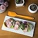 TTLIFE Silicone Spatula Utensil Kitchen Colorful 7 Pieces With Turner, Slotted spoon, Ladle, Spoon, Spoon Spatula, Spooula, Spatula, Basting brush for Cooking/Baking/BBQ