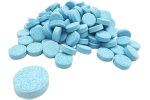 AEIMIAIDE 100 Pcs Car Windshield Washer Fluid concentrate Tablets, Windshield Wiper Fluid Solid Effervescent Tablet, Automoti