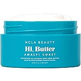 NCLA Beauty Hi Butter All Natural Body Butter - Body Moisturizer with Sunflower Oil and Shea, Cocoa, Mango Extracts - Amalfi Coast - 3.4 oz