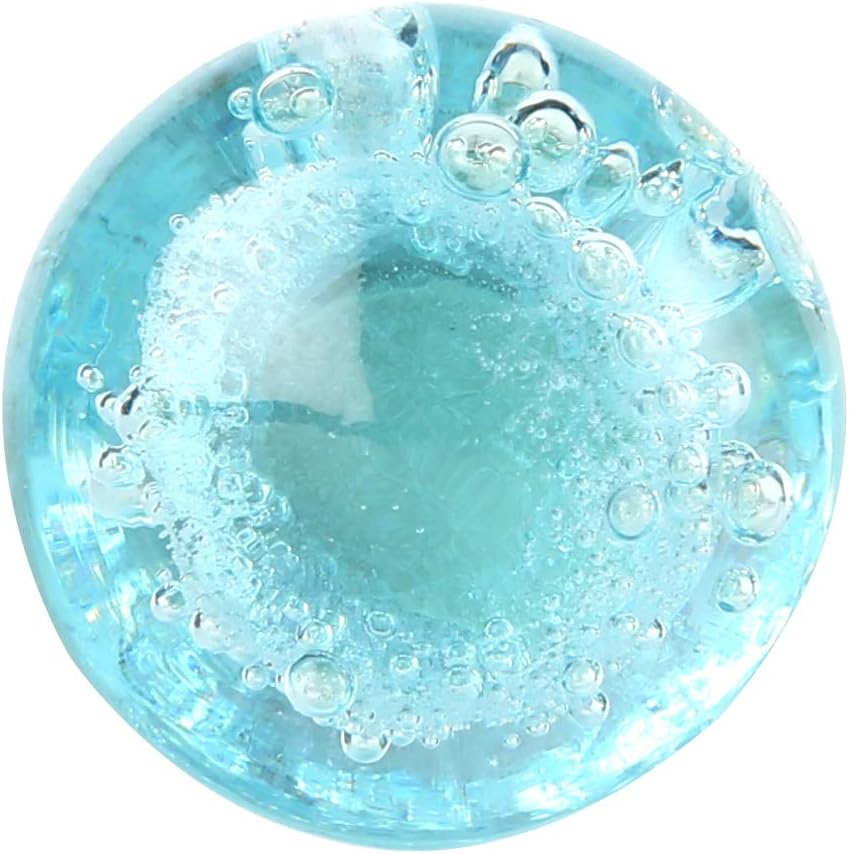 Perilla Home Set of 6, Surf Buble Glass Drawer Knob - Image 3