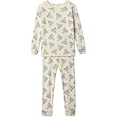GAP unisex-baby Toddler Long John Pajama Set