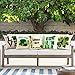 Shamrock Green Throw Pillows Covers 18x18 Embroidery Clovers Irish Pillow Cases Applique Diamond Throw Pillow Cover White Spring Green