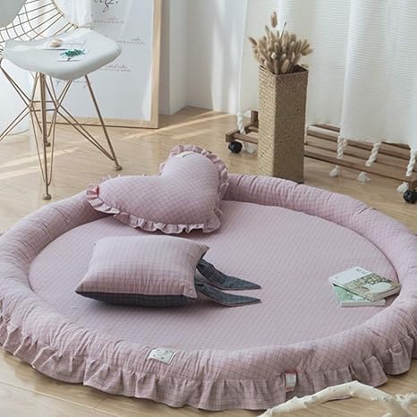 Amazon 洗えるラグ マシンウォッシャブルラグセット3piece長方形ラグマットアンチスキッド保育園ラグキッズマットベッド騒音キッズフロアマット テントを削減します フロアマット Color Purple Size 145x145cm ラグ カーペット オンライン通販