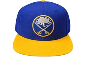 American Needle NHL Buffalo Sabres Wool Replica 400S Adjustable Snapback Hat - Blue/Yellow