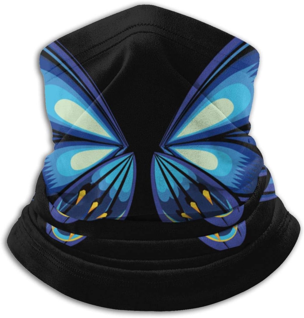 Butterfly Non Slip Seamless Dust Men & Women Face Mask for Outdoor Sports Neck Gaiter Cover Scarf Bandana Balaclava
