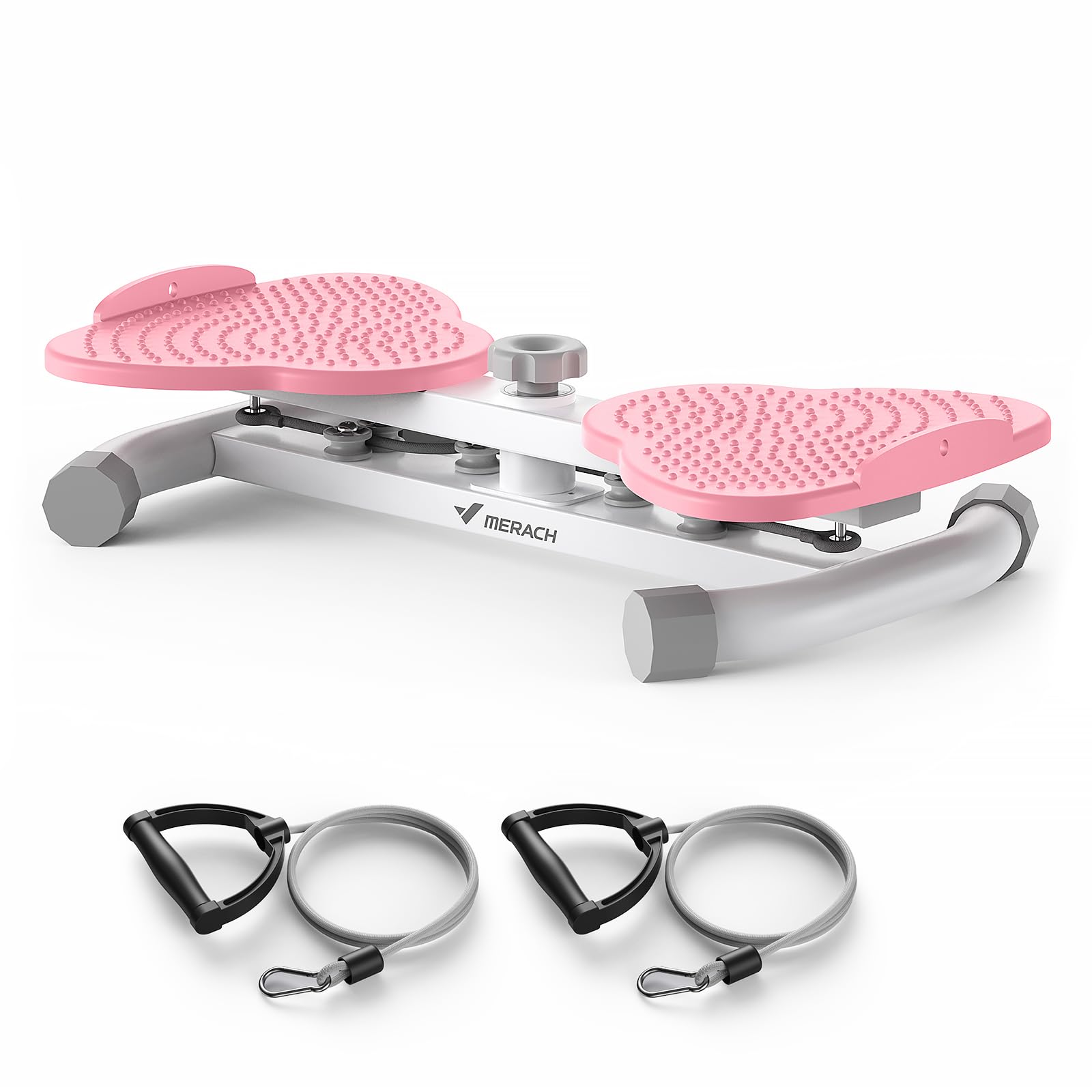 MERACH Waist Twister Machine, Ab Twist Board with 300 lbs Weight Capacity, Abs Workout for Slim Waist and Core Ab Exercise, Noiseless Home Gym Exercise Equipment for Women Men