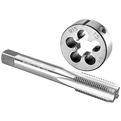 Burkit M15 X 1.5 Tap and Die Set, M15 x 1.5 Machine