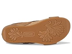 EuroSoft Women's Gianetta Flat Sandal, Brown Suede, 8