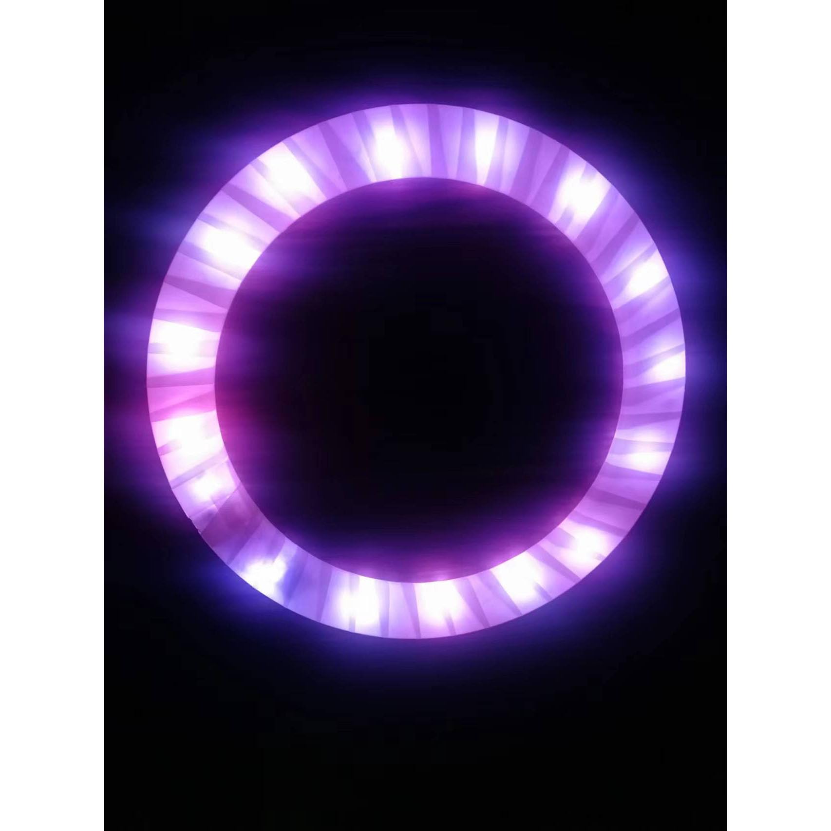 Led Juggling Rings Rechargeable Light Up Juggling Rings Multiple Colors with Charger Set of 3