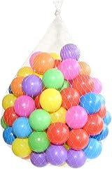 RAM Multicoloured Soft Plastic Play Pit Balls with Clear Carry Bag 100 view 2
