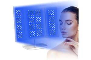 GEPAS Holsn Portable T-a-n-n-ing Lamp with Adjustable Foldable Stand for Home Use Face and Body