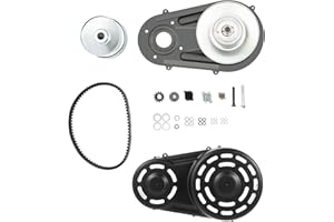 GOSHET 40 Series Torque Converter Kit, 5/8" 420CC Go Kart for Motors Predator 420cc GX 340/390 for All 9HP-16HP Engines with 1 "Straight Crankshaft and 1/4" Keyway OEM Numbers 203015, 203015A