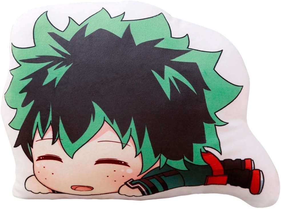 Detazhi 45CM Anime My Hero Academia/Boku no Hero Midoriya Izuku Peach Skin Pillow Hugging Cushion Plush Doll Toy Home Decor (45cm) (Color : 30cm)