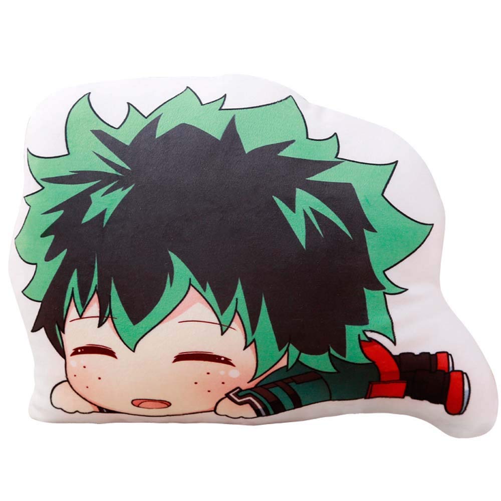 Detazhi 45CM Anime My Hero Academia/Boku no Hero Midoriya Izuku Peach Skin Pillow Hugging Cushion Plush Doll Toy Home Decor (45cm) (Color : 30cm)
