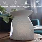 Cello Tealight Wax Melt & Oil Burner Porcelain Gift Nan Burner view 6
