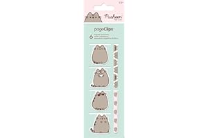 TRENDS INTERNATIONAL Pusheen The Cat Magnetic Page Clips (6-Pack) Stationery