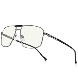 RB.Pilot Reading Glasses for Men Square Double