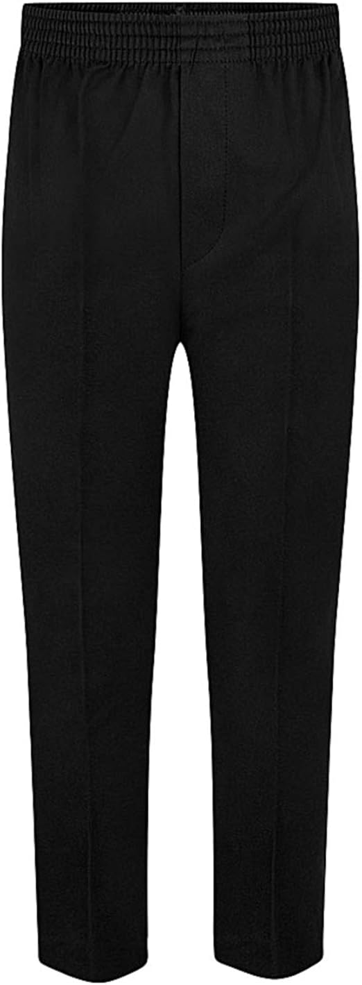 fully elasticated grey school shorts