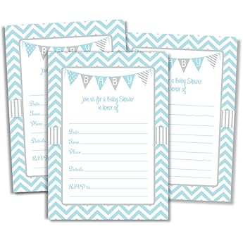 50 count baby shower invitations