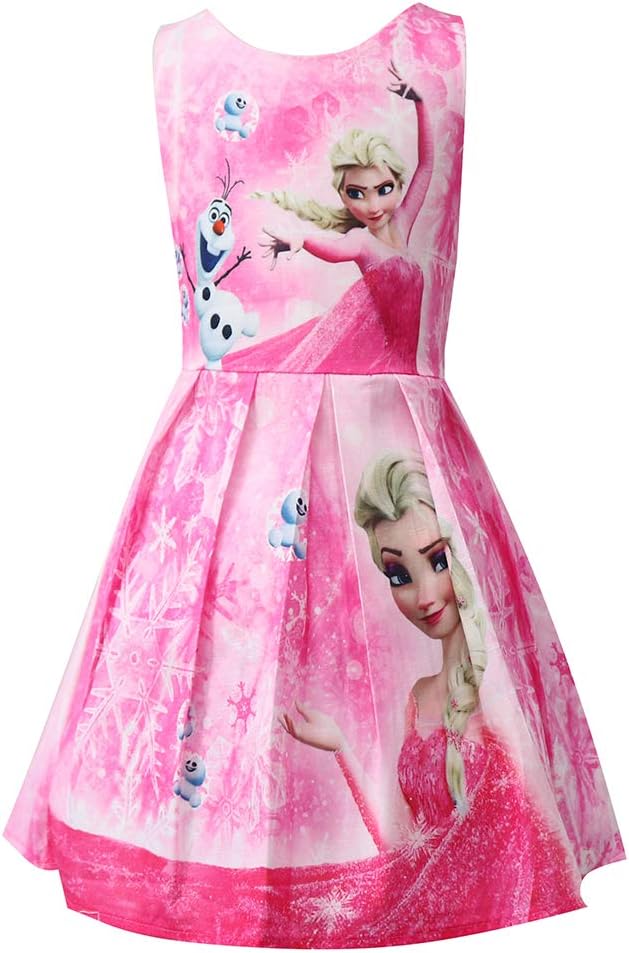 Princess Costume Party Dress Little Girls Cosplay Dress up