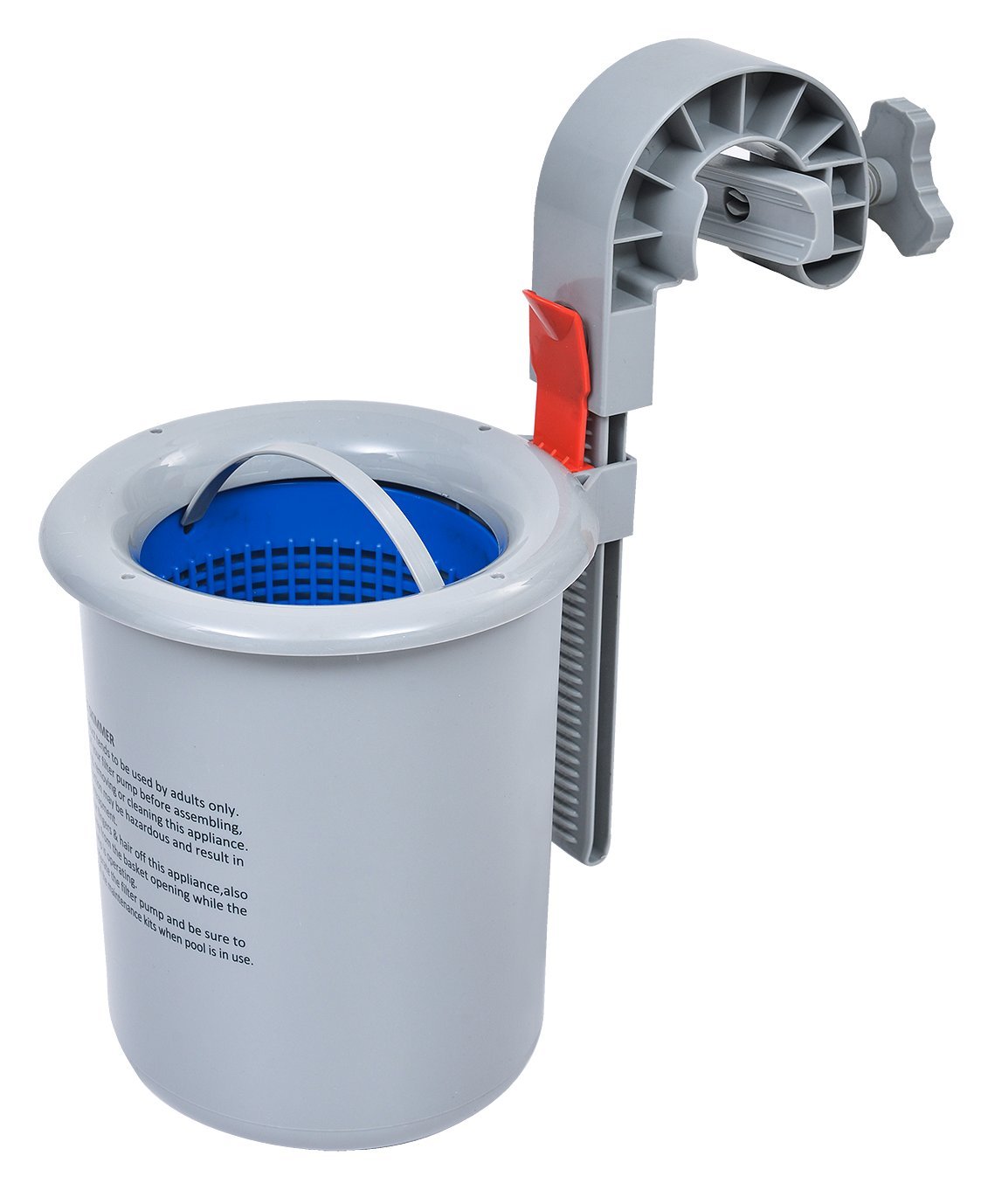 Jilong 290727 Skimmer Pool Surface with frame, Grey/Blue, 40x19x18 cm