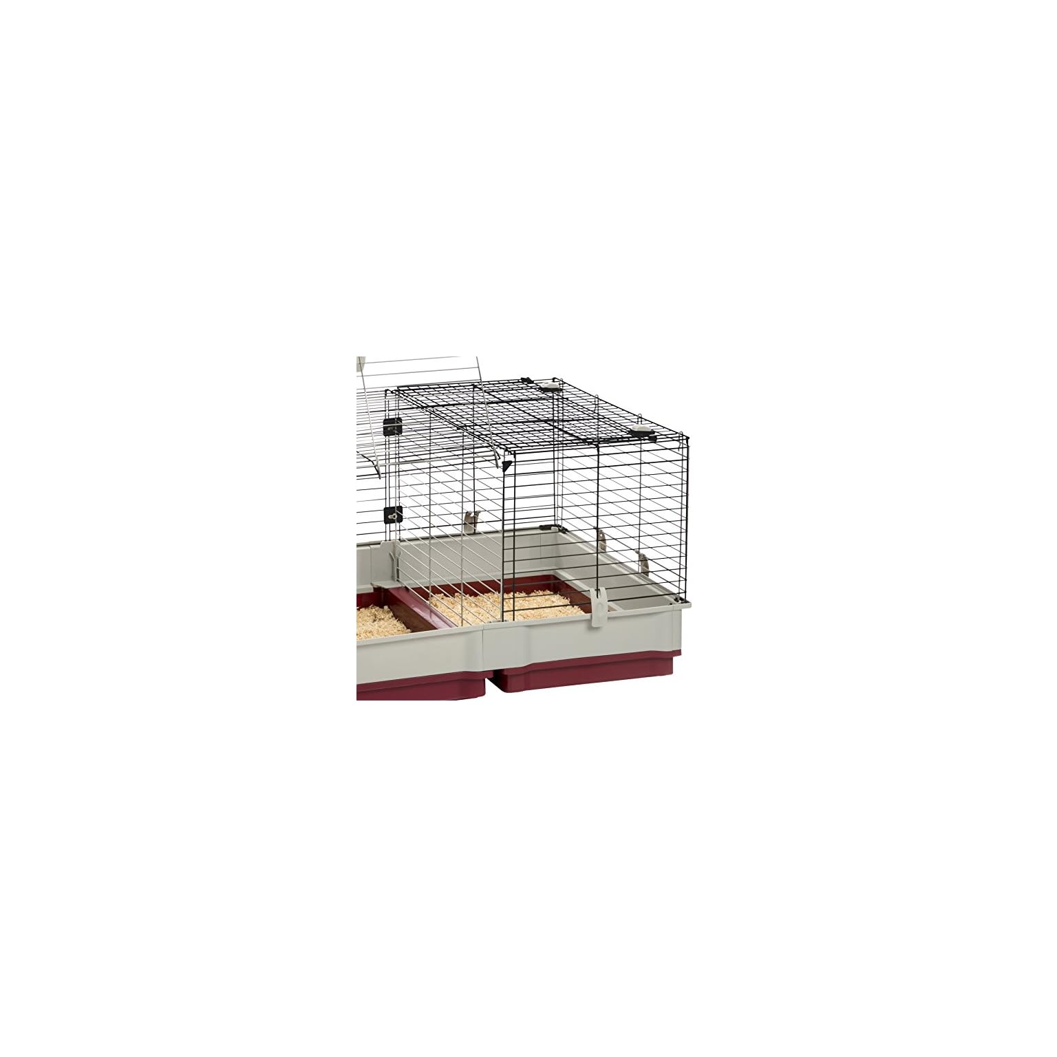 Ferplast Krolik Rabbit Cage ExtraLarge Rabbit Cage w/Wood or Wire