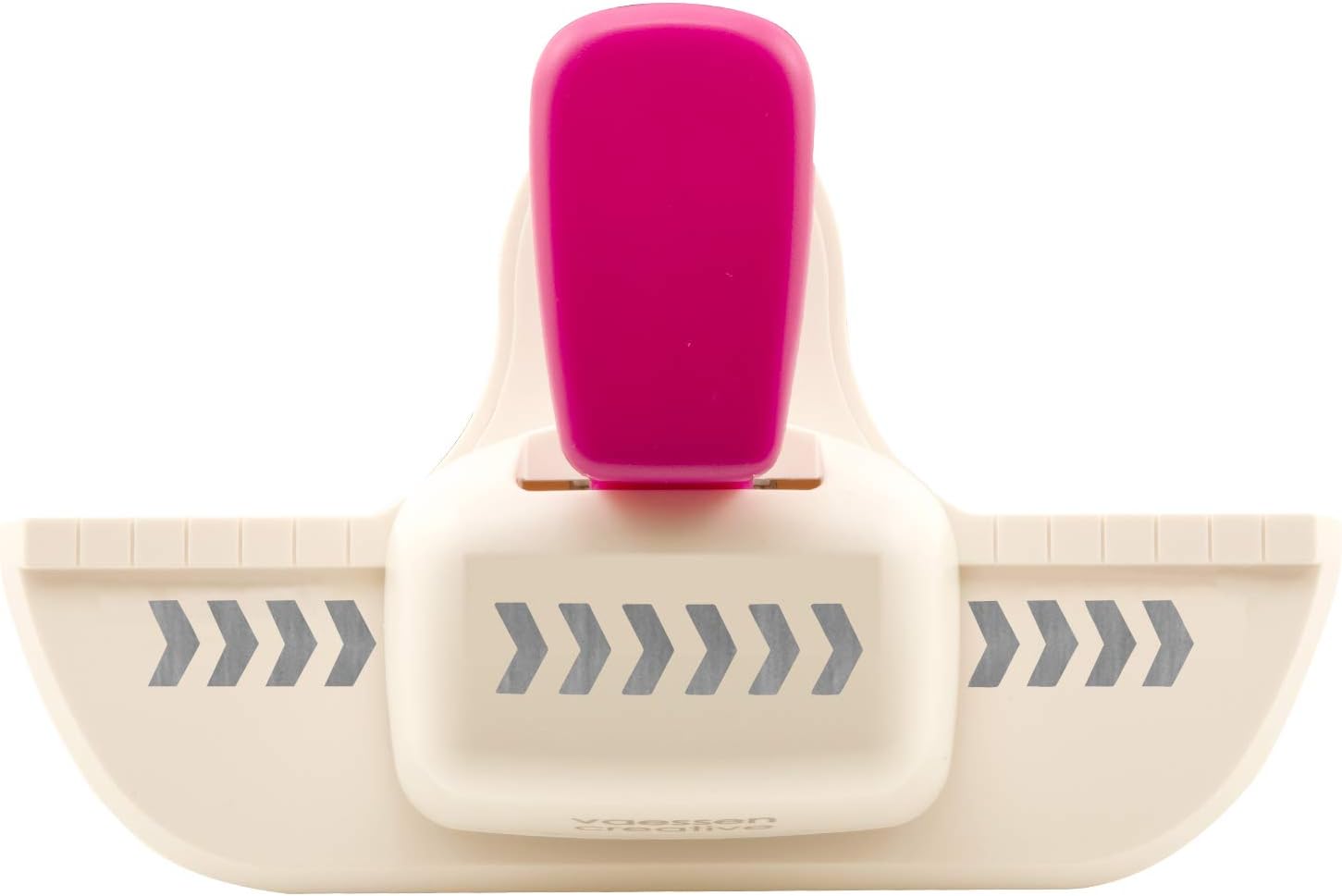 Vaessen Creative Craft Paper Border Punch, Chevron Arrow, for DIY