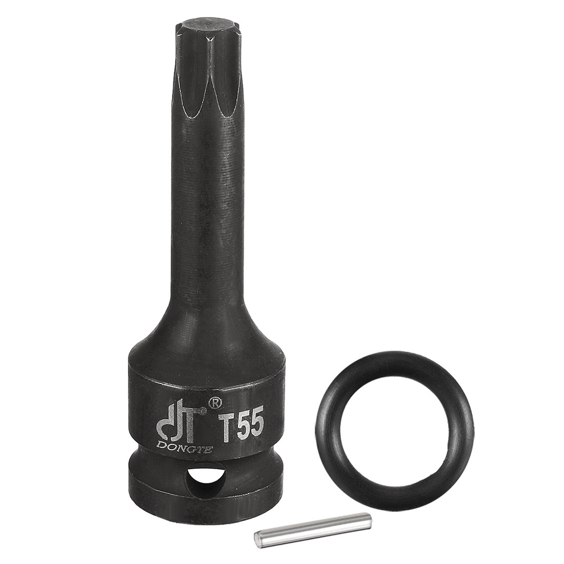 Sourcingmap 1/2" Drive x T55 Impact Torx Bit Socket, Metric 3" Length, Cr-Mo Steel