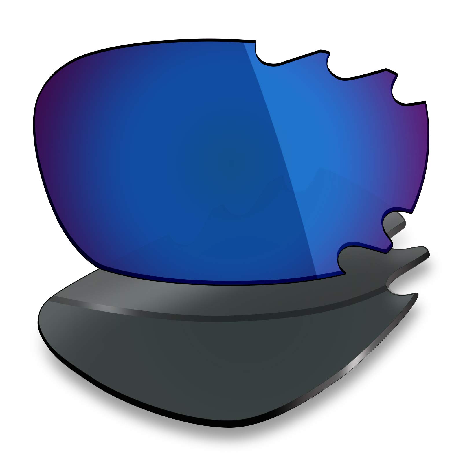 Mryok Polarized Replacement Lenses for Oakley Jawbone Vented - Pacific Blue