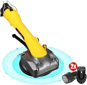 HANYF Vibrador de cerámica, 1000W aplicador azulejo, Ventosa 40KG