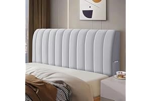 FIBITA Headboard Covers Slipcover,Velvet Thicken Bed Headboard Cover for Full Queen Cal King Size, Dustproof Protector Cover (Color : B, Size : Full:130cm/51in)