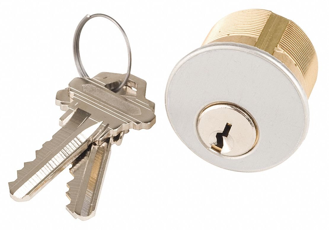 Lockset Cylinder, Mortise Cylinder, PK2 Door Lock Replacement Parts