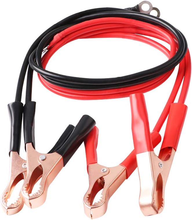 4Pcs 50A Battery Cable Alligator Clip, Battery Clip Car Battery Power